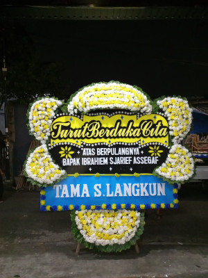 Papan Bunga Duka di Rokan Hilir