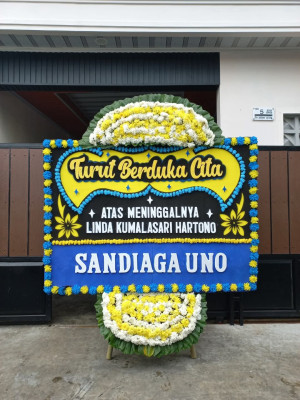 Papan Bunga Duka di Rokan Hilir