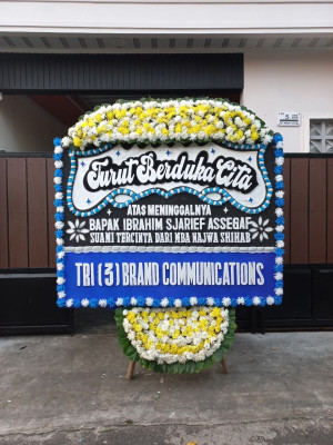 Papan Bunga Duka di Rokan Hilir